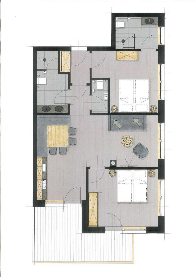 Schmiedhof Gut Apartment Grossarl Ngoại thất bức ảnh