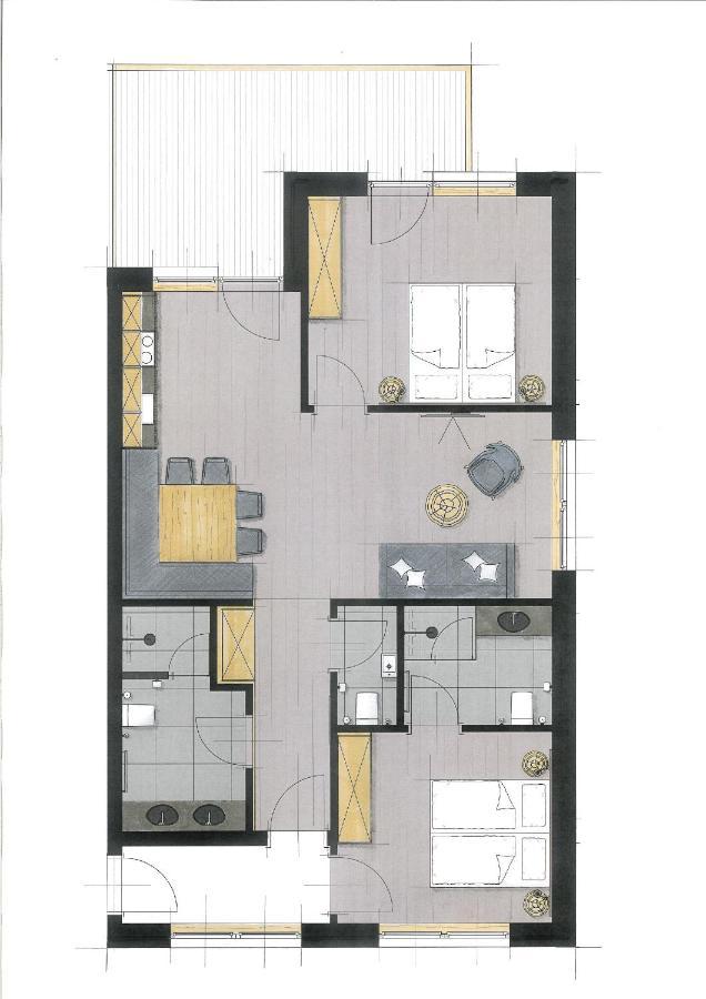 Schmiedhof Gut Apartment Grossarl Ngoại thất bức ảnh